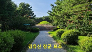 심상도박사화요칼럼  김유신 장군 묘소