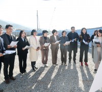양산시의회, 2024년도 정기분 공유재산관리계획안  심사 위해 사업대상지 현장활동